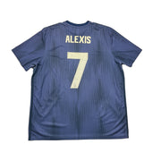 Camiseta de visitante del Manchester United 2018/19 Alexis #7 (XXL) Adidas