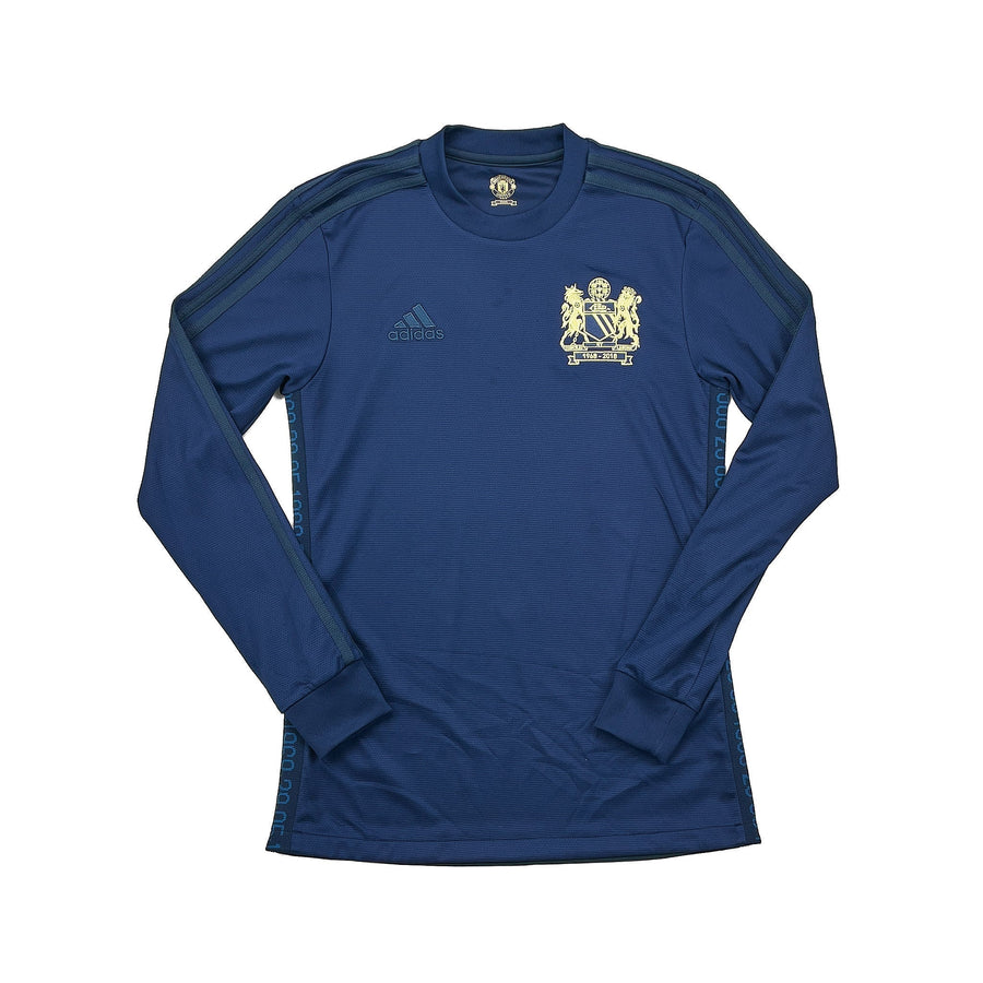 Camiseta de Manga Larga del Manchester United 2018/19 '50 Aniversario' (XS) Adidas