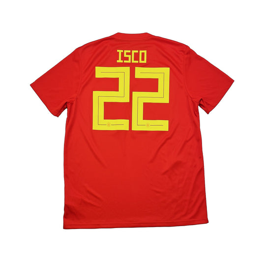 2018/19 Spain Isco #22 Home Shirt (L) Adidas
