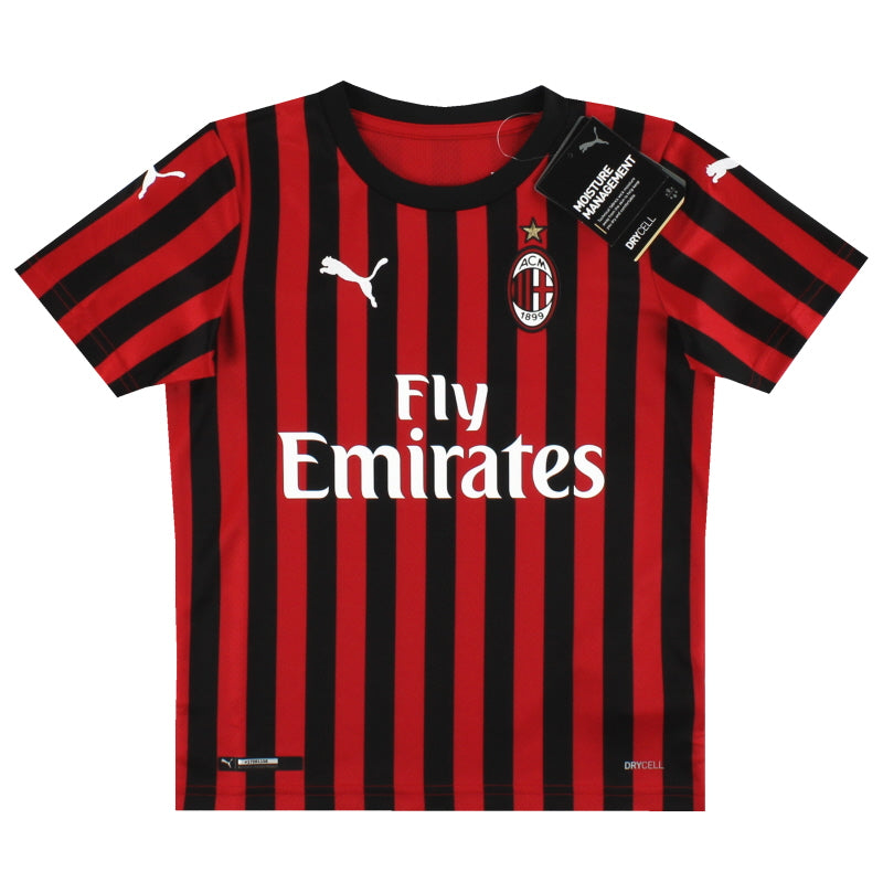 Camiseta de local Puma del AC Milan 2019-20 *con etiquetas* T.Niños