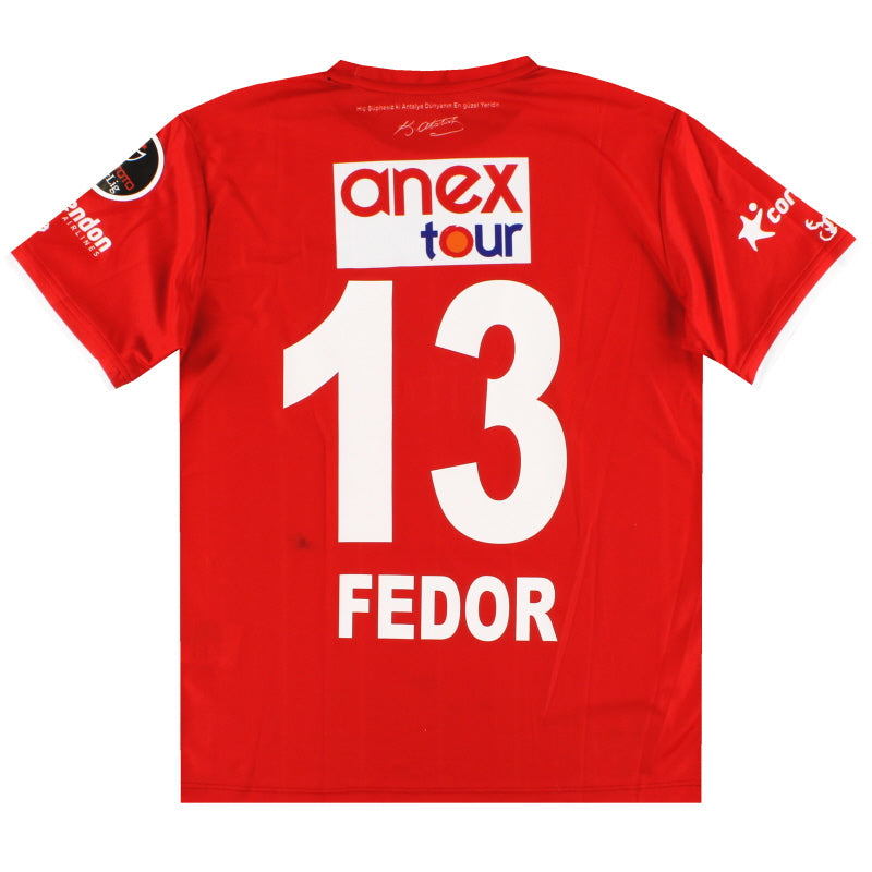 2021-22 Antalyaspor Camiseta de Jugador Tercera Equipación Fedor #13 L