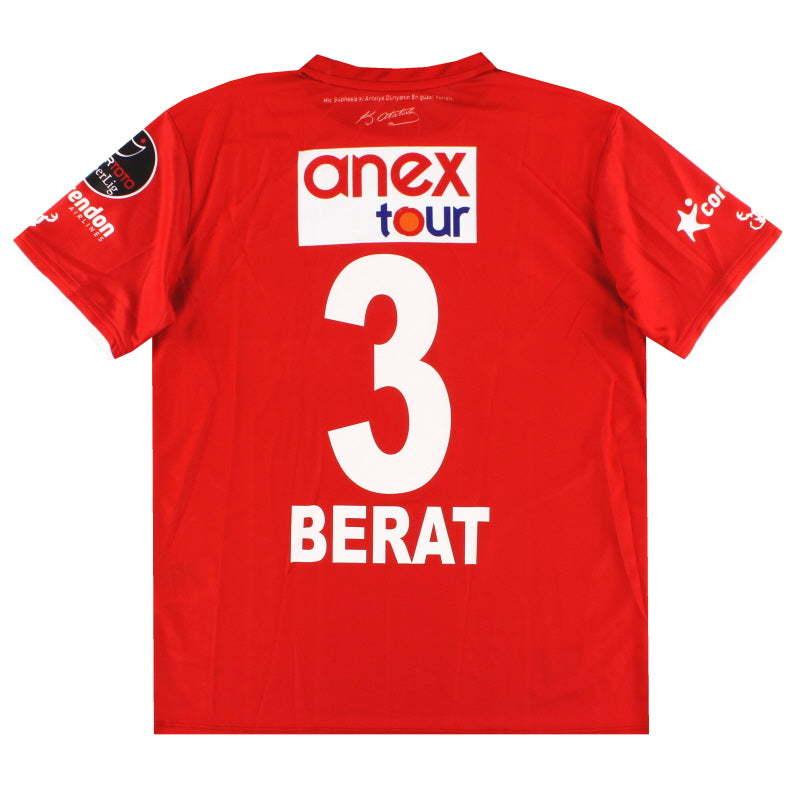 Camiseta del Tercer Uniforme de Jugador del Antalyaspor 2021-22 Berat #3 T