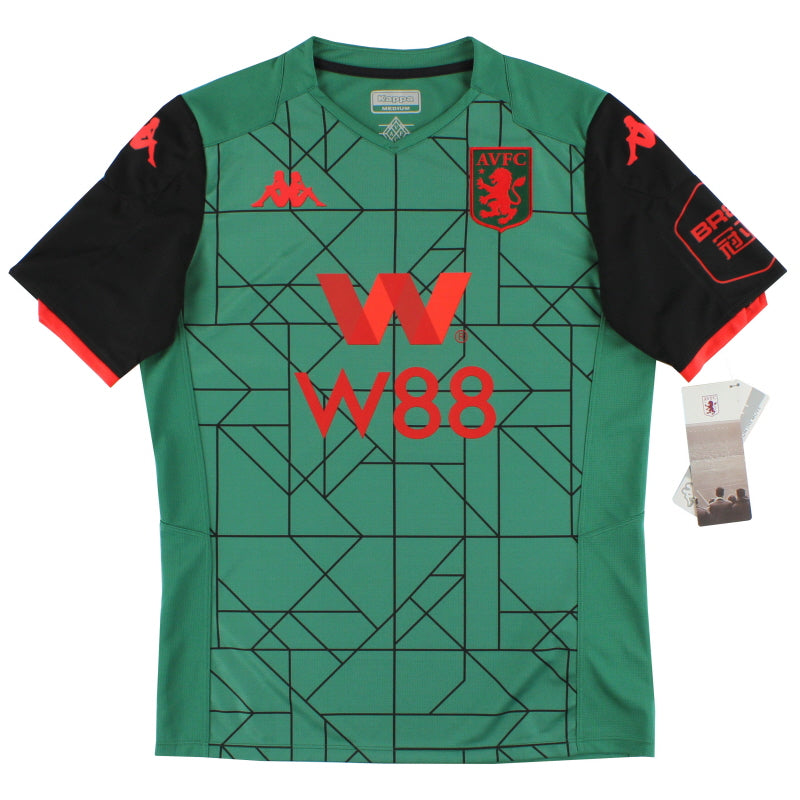 Camiseta Aston Villa Kappa Tercera Equipación 2019-20 *Nueva con etiquetas* S