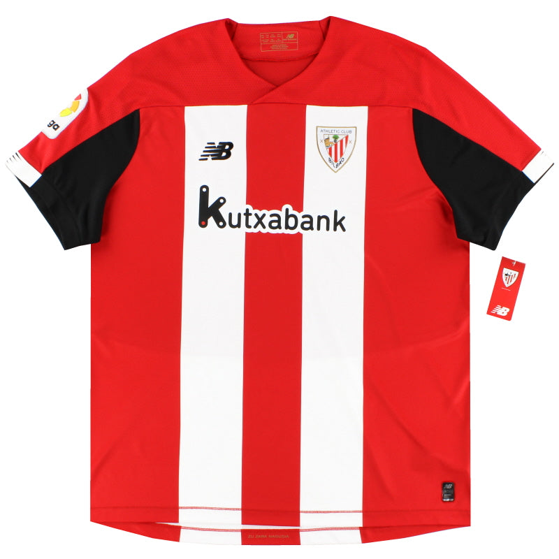 2019-20 Athletic Bilbao New Balance Camiseta Local *con etiquetas* T.Niño