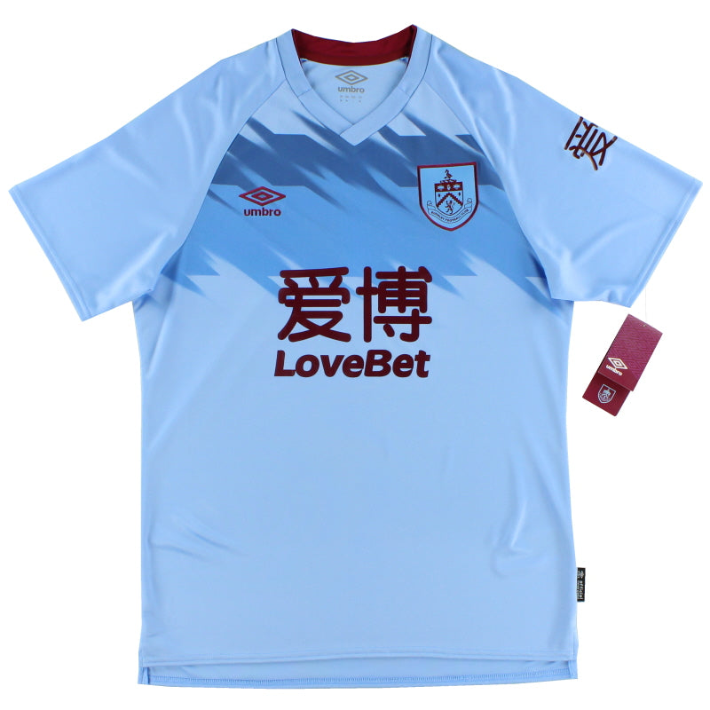 Camiseta Umbro de visitante del Burnley 2019-20 *con etiquetas* L