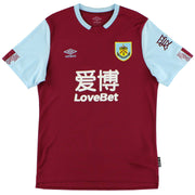 2019-20 Burnley Umbro Camiseta Local L