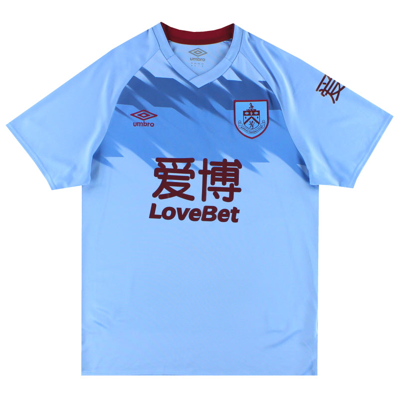 2019-20 Burnley Umbro Camiseta Visitante Talla M