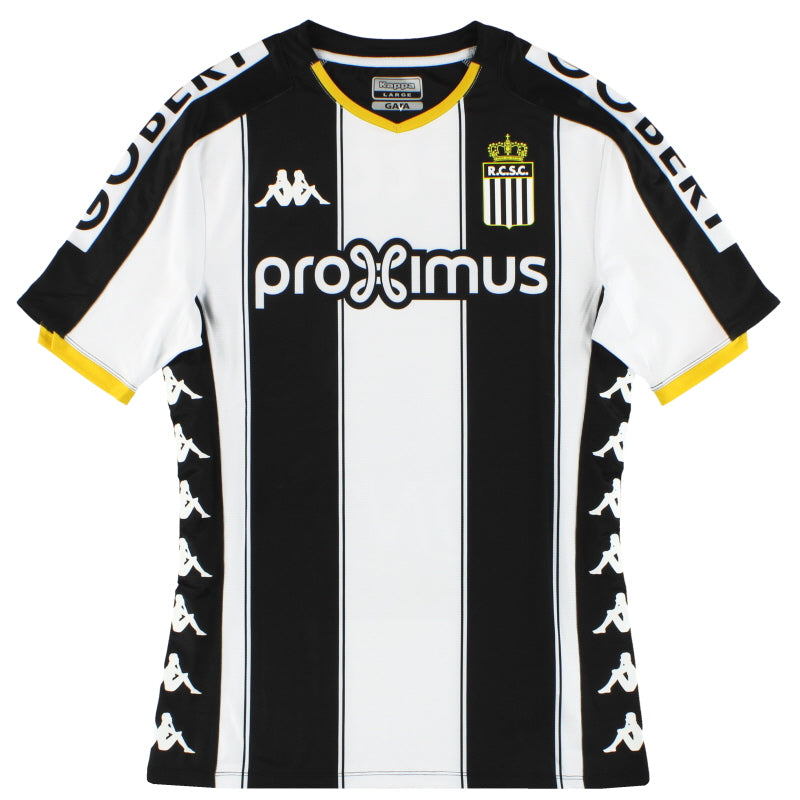 2019-20 Charleroi Kappa Kombat Pro Camiseta Local *NUEVA EN CAJA* Talla S