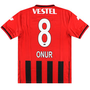 Camiseta de local del Eskisehirspor 2019-20 Onur #8 *NIB* L