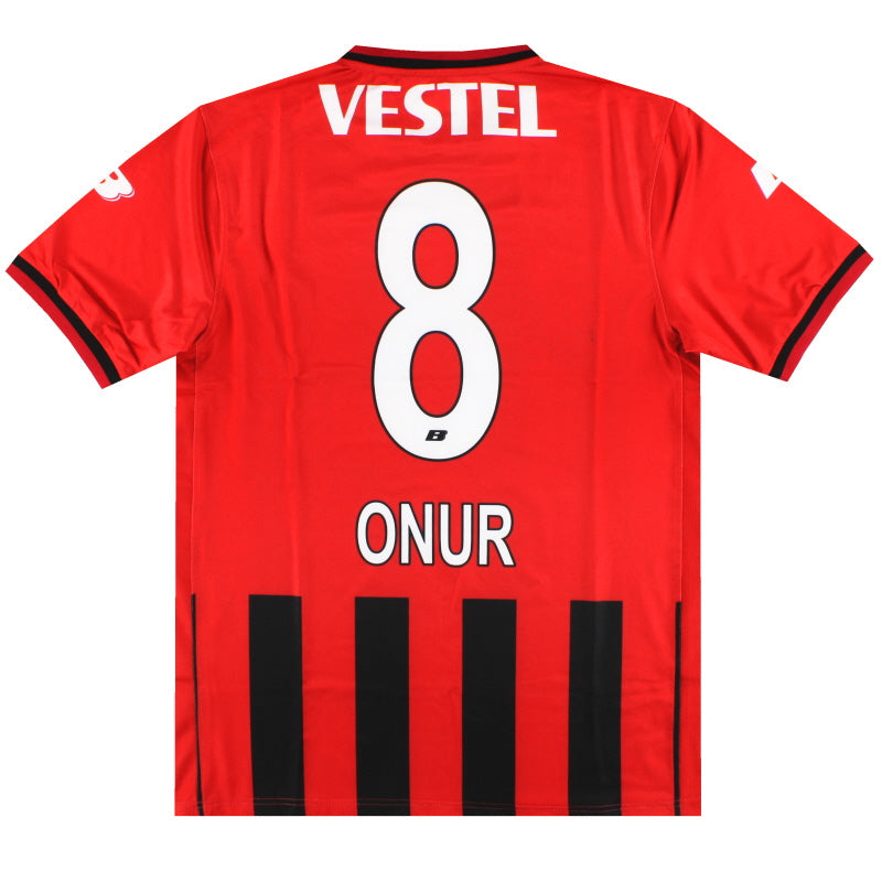 Camiseta de local del Eskisehirspor 2019-20 Onur #8 *NIB* L