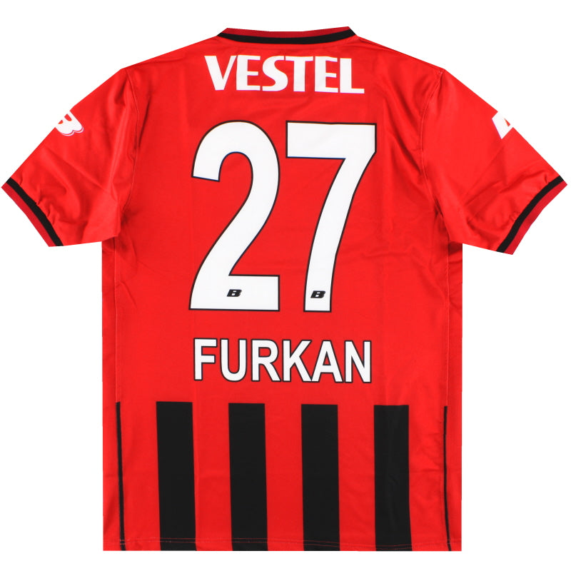 Camiseta de local del Eskisehirspor 2019-20 Furkan #27 *NUEVA EN CAJA* L