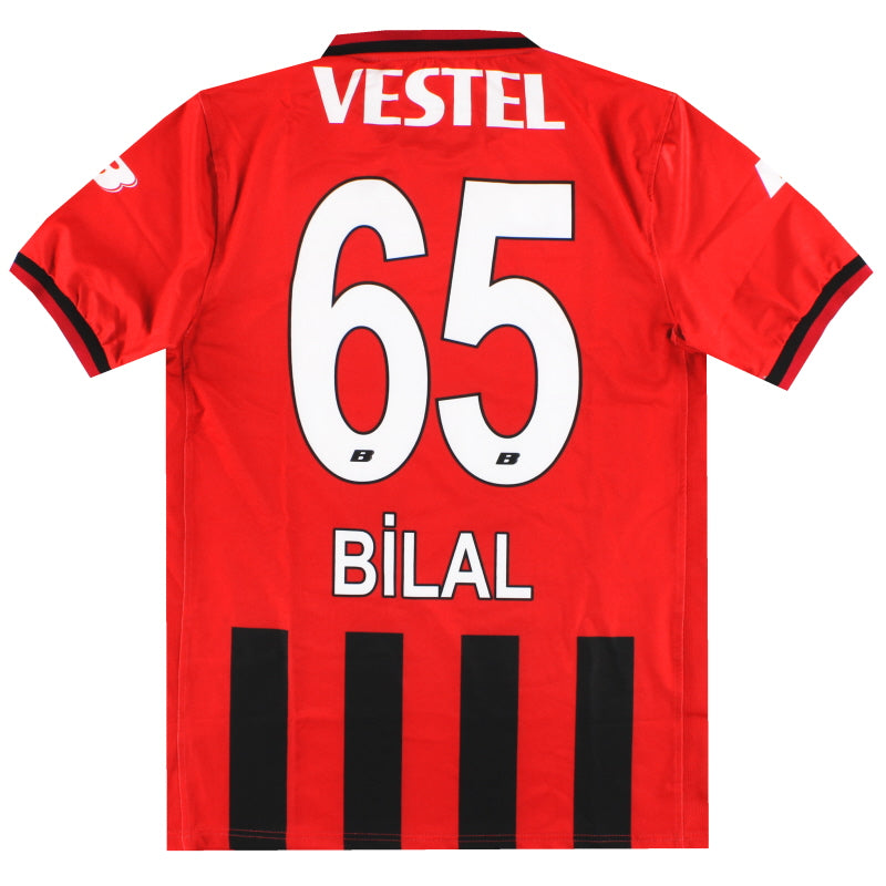 2019-20 Eskisehirspor Camiseta Local Bilal #65 *NUEVA CON ETIQUETAS* M