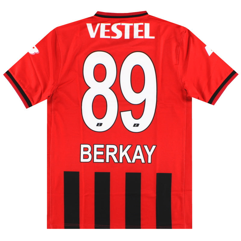 2019-20 Camiseta de local del Eskisehirspor Berkay #89 *Nueva en caja* M