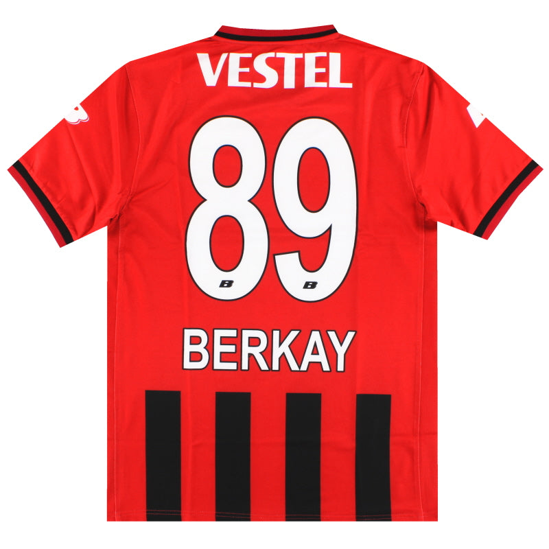 Camiseta Local Eskisehirspor 2019-20 Berkay #89 *NUEVA EN CAJA* M