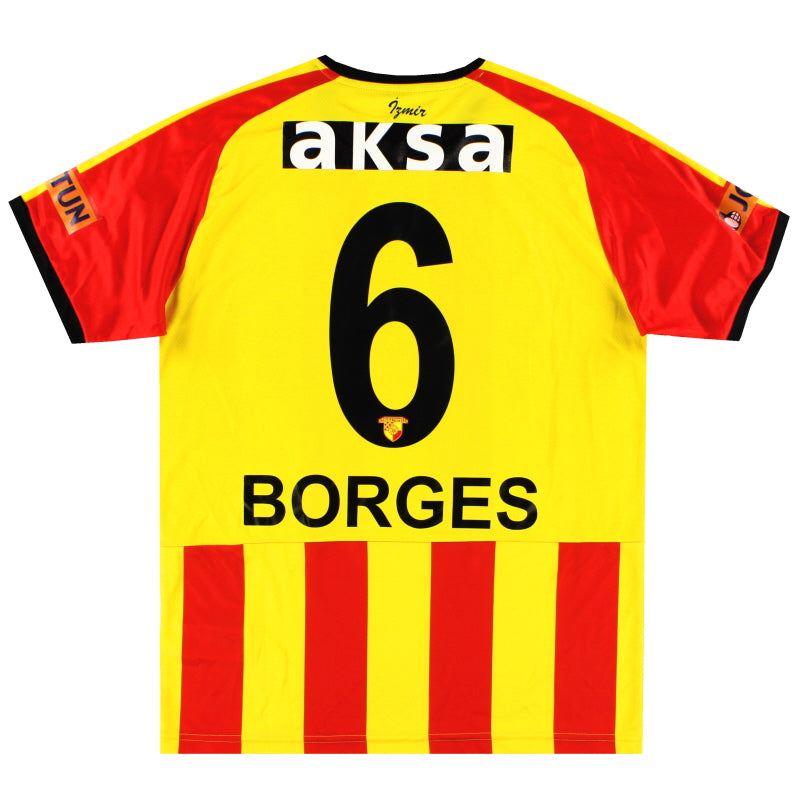 Camiseta Goztepe Puma de Jugador 2019-20 Local Borges #6 *Como Nueva* M