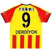 2019-20 Camiseta de local Puma Goztepe para jugador Derdiyok #9 *Como nueva* L