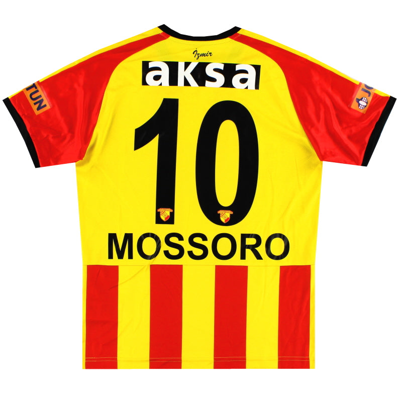 Camiseta de jugador local del Goztepe Puma 2019-20 Mossoro #10 *Como Nueva* S