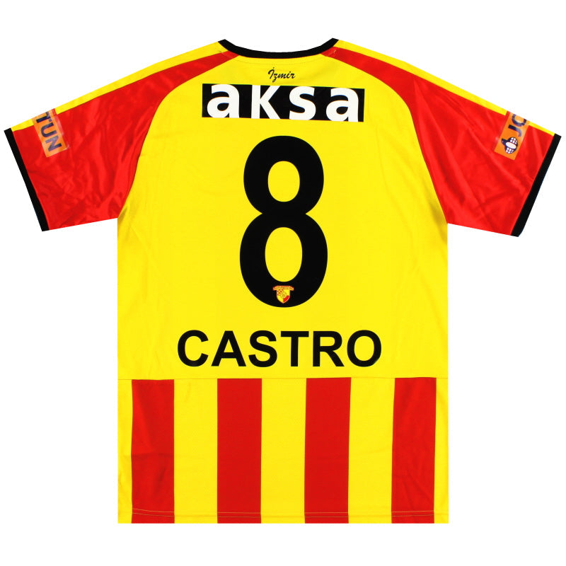 Camiseta Local Puma Goztepe 2019-20 de Jugador Castro #8 *Como Nueva* M