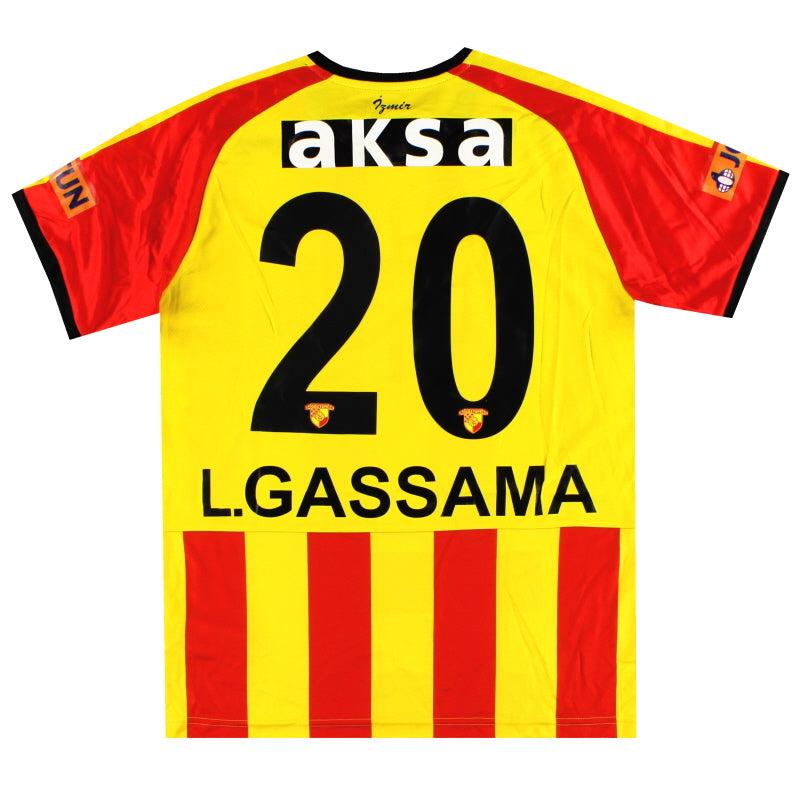 Camiseta de Local Goztepe Puma 2019-20 para Jugador L.Gassama #20 *Como Nueva* M