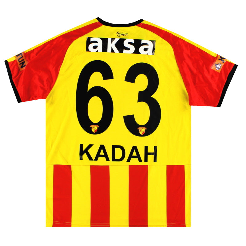 Camiseta Local Goztepe Puma de Jugador 2019-20 Kadah #63 *Como Nueva* M