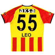 2019-20 Goztepe Puma Camiseta de Local para Jugador Leo #55 *Como Nueva* M