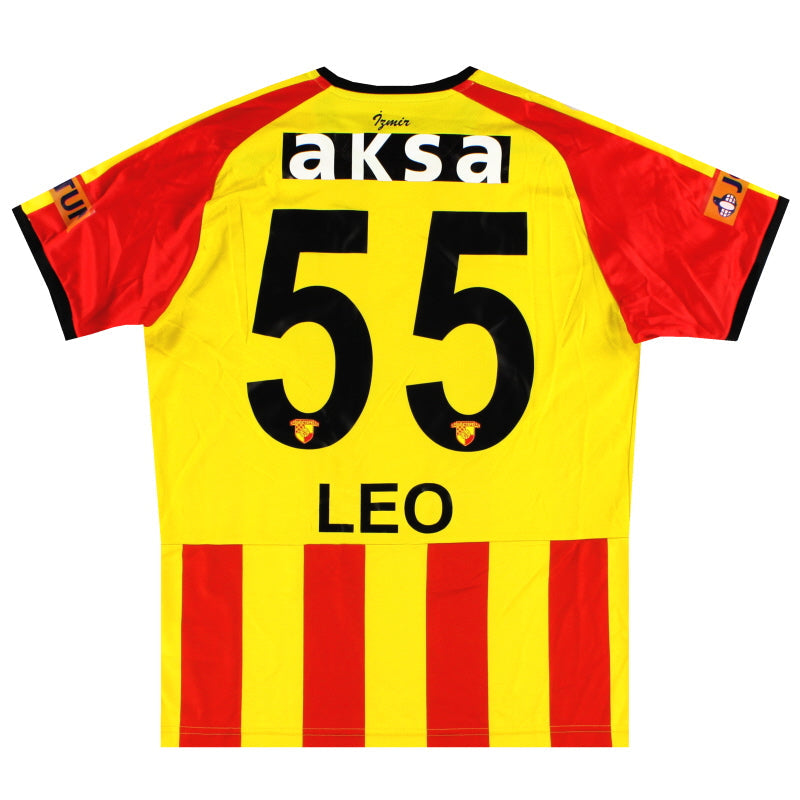 2019-20 Goztepe Puma Camiseta de Local para Jugador Leo #55 *Como Nueva* M
