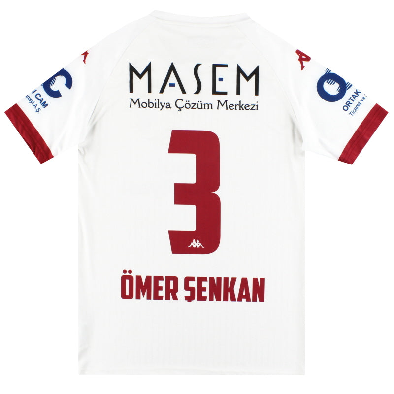 Camiseta de jugador Inegolspor 2019-20 (visitante) de Omer Senkan #3 *Como nueva* L