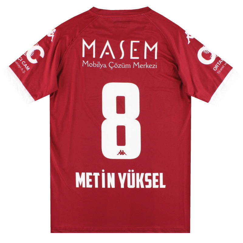 2019-20 Camiseta de Tercera Equipación Inegolspor (Emitida a Jugador) Metin Yuksel #8 *Como Nueva* L