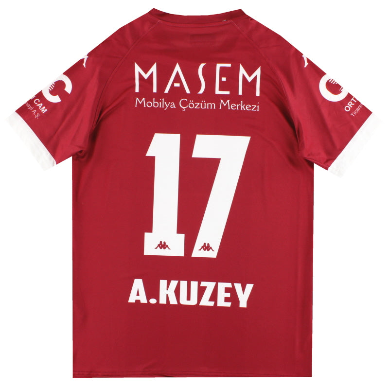 Camiseta de jugador Inegolspor 2019-20, tercera equipación A.Kuzey #17 *Como nueva* XL