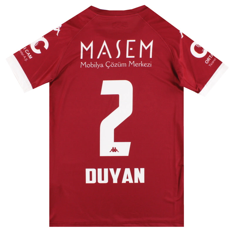 Camiseta de local Inegolspor Player Issue 2019-20 Duyan #2 *Como nueva* M