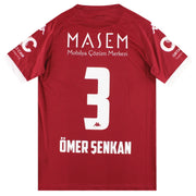 2019-20 Camiseta de local de Inegolspor para jugador Omer Senkan #3 *Como Nueva* L