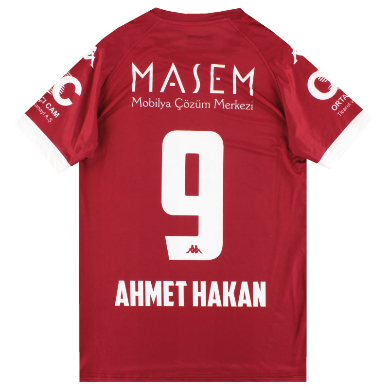 2019-20 Inegolspor Camiseta de Local Edición Jugador Ahmet Hakan #9 *Como Nueva* M