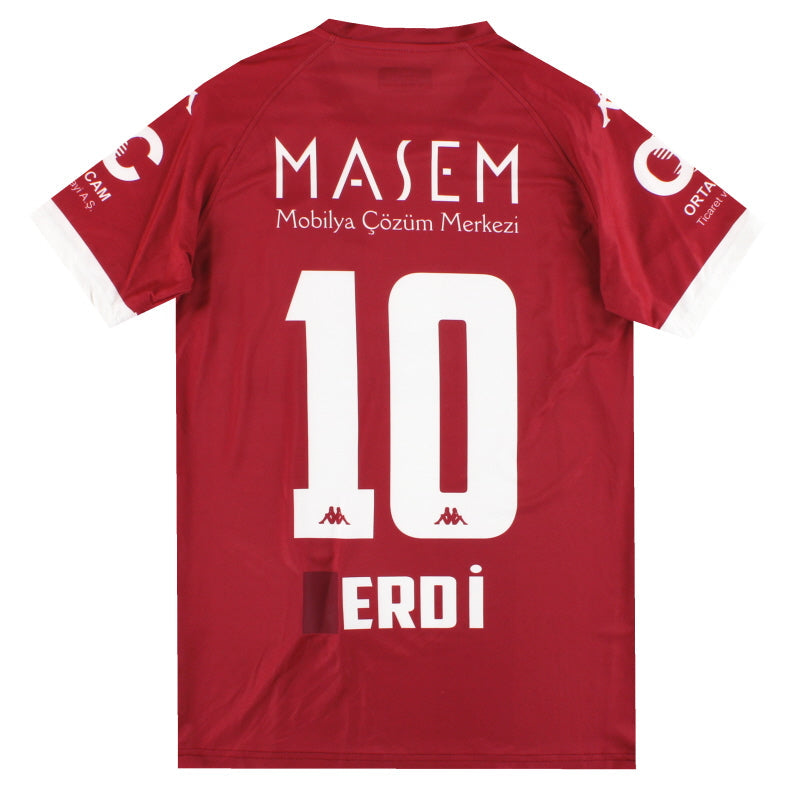 2019-20 Inegolspor Camiseta de Local para Jugador Erdi #10 *Como Nueva* S