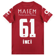 2019-20 Camiseta de local Inegolspor para jugador Inci #61 *Como nueva* M