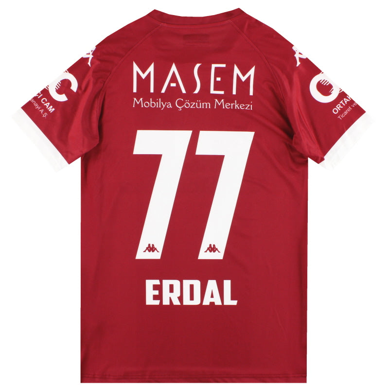 2019-20 Camiseta de local Inegolspor Player Issue Erdal #77 *Como nueva* M