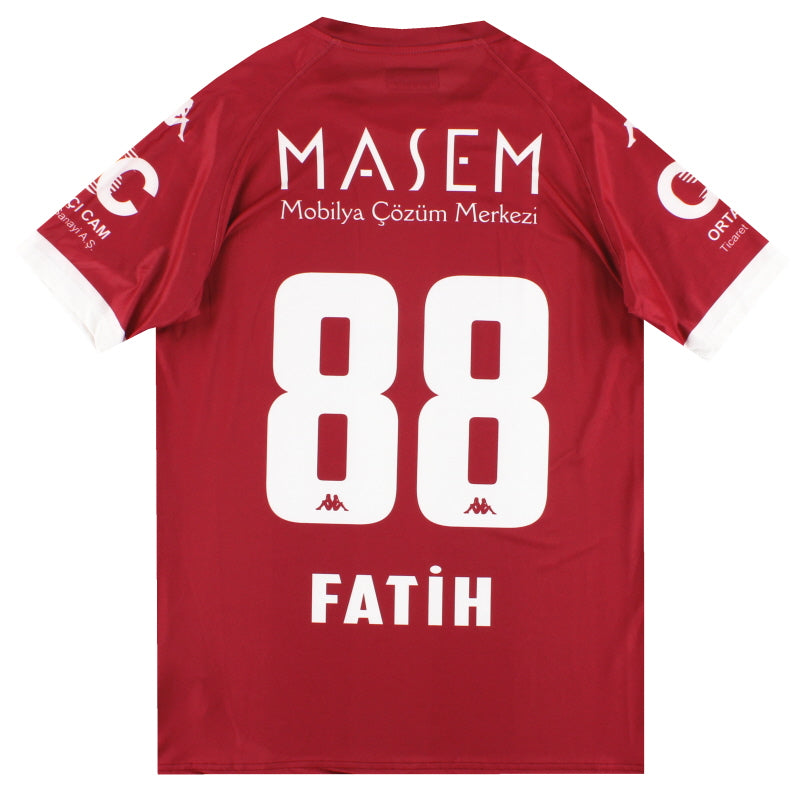 Camiseta de Local Inegolspor para Jugador 2019-20, Fatih #88 *Como Nueva* XL