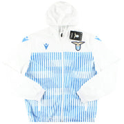 Chaqueta Macron con capucha y cremallera completa Lazio 2019-20 *A ESTRENAR EN SU CAJA*