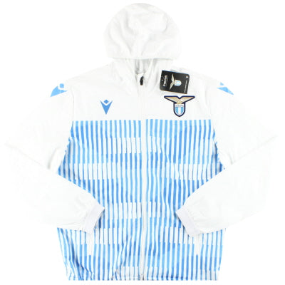 Chaqueta Macron con capucha y cremallera completa Lazio 2019-20 *A ESTRENAR EN SU CAJA*