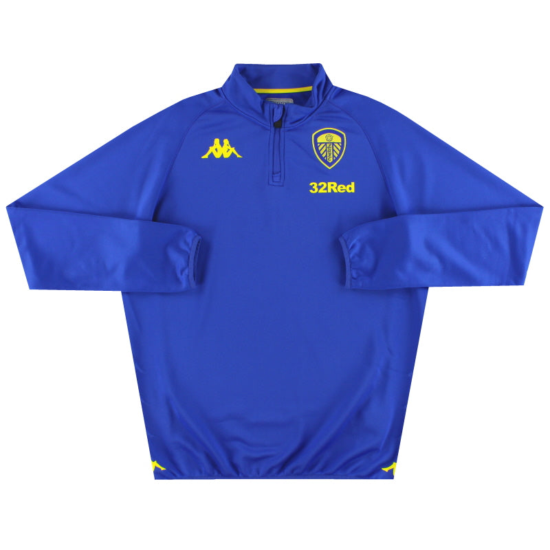 2019-20 Leeds Kappa Top de Entrenamiento con Cremallera 1/4 M