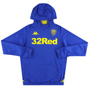 2019-20 Leeds Kappa Sudadera con Capucha de Entrenamiento M