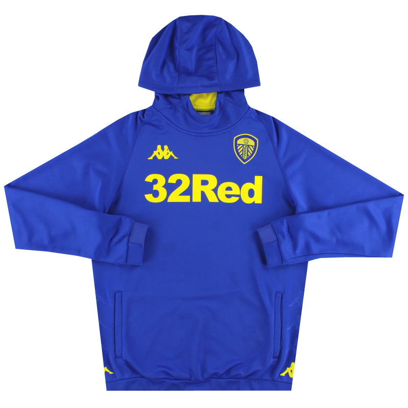2019-20 Leeds Kappa Sudadera con Capucha de Entrenamiento M