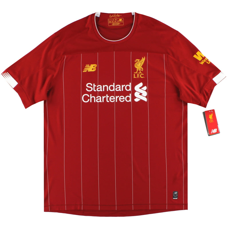 2019-20 Camiseta de local New Balance del Liverpool *BNIB* Joven L