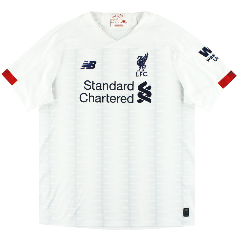 Camiseta de visitante New Balance del Liverpool 2019-20 Talla L