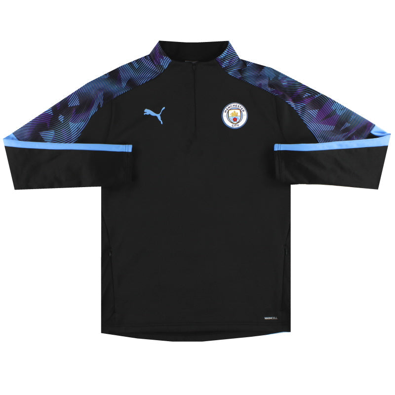 2019-20 Manchester City Puma Sudadera de entrenamiento 1/4 cremallera L