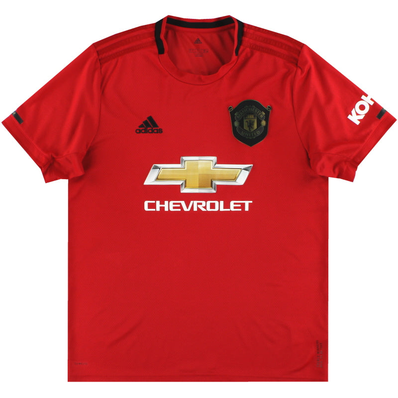 2019-20 Manchester United adidas Home Shirt L