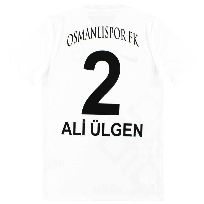 2019-20 Camiseta Nike Tercera Osmanlispor Ali Ulgen #2 *Como Nueva* M
