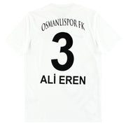 2019-20 Osmanlispor Nike Tercera Camiseta Ali Eren #3 *Como Nueva* M