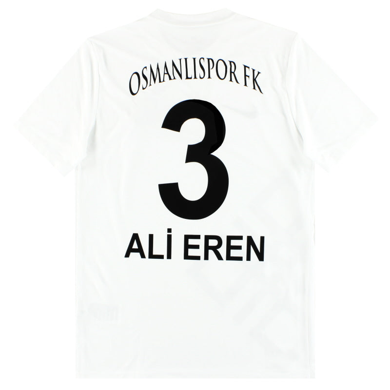 2019-20 Osmanlispor Nike Tercera Camiseta Ali Eren #3 *Como Nueva* M