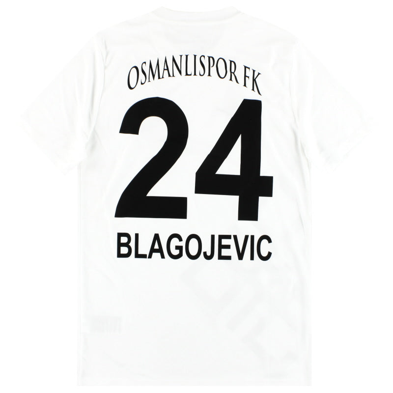 2019-20 Camiseta Nike Tercera Osmanlispor Blagojevic #24 *Como Nueva* M