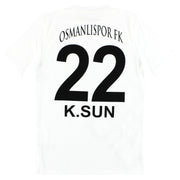2019-20 Camiseta Nike Tercera Osmanlispor K.Sun #22 *Como Nueva* M
